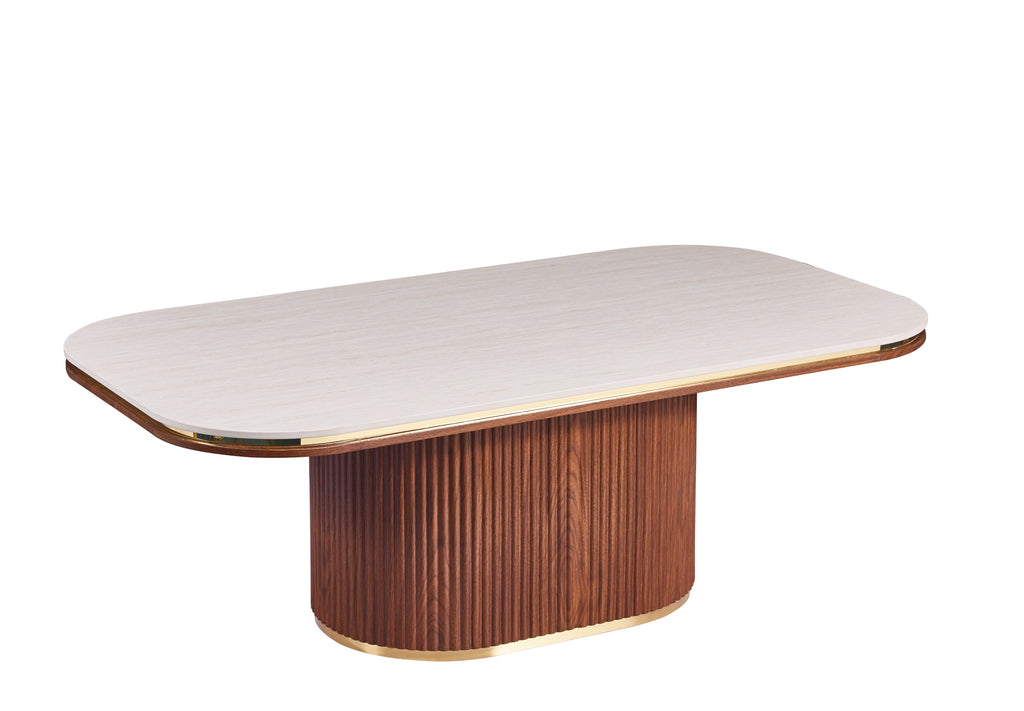 Hermosa Walnut Luxe Salontafel