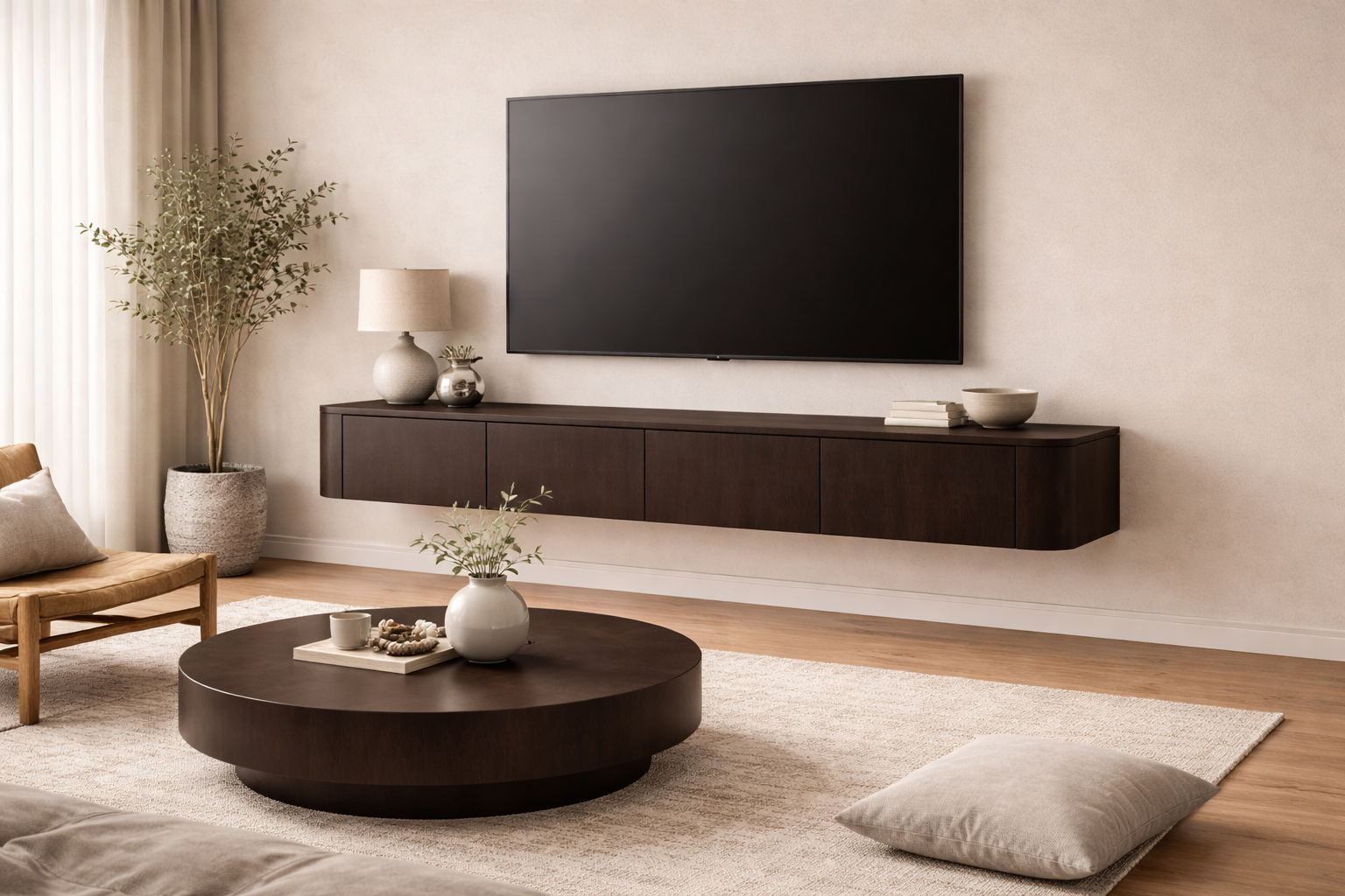 Meuble TV Okayama – Design minimaliste pour une sérénité maximale