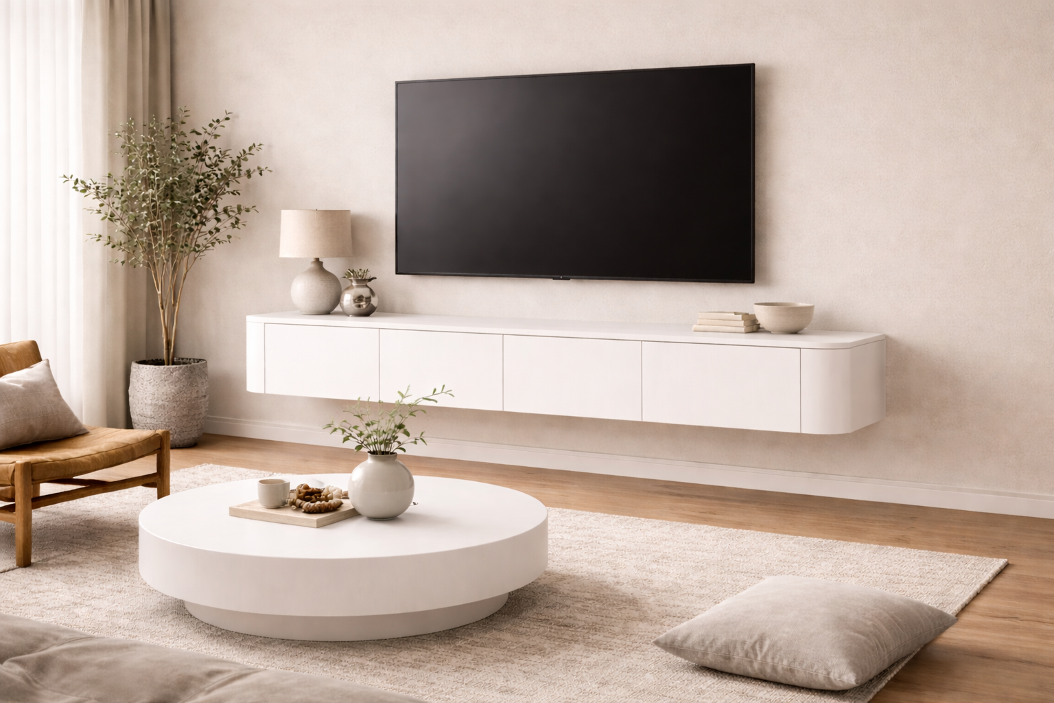 Meuble TV Okayama – Design minimaliste pour une sérénité maximale