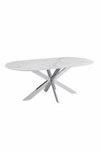 Cavallo – Keramische eettafel met marmerlook