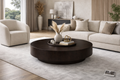 Table basse Japandi ronde