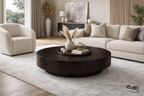 Table basse Japandi ronde