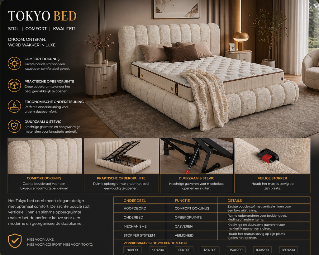 Lit conceptuel de Tokyo