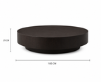 Table basse Japandi ronde