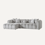 Luxe Hoekbank – 290 x 160 cm – Modern Design in Bouclé Stof