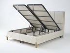 Mocha boxspring