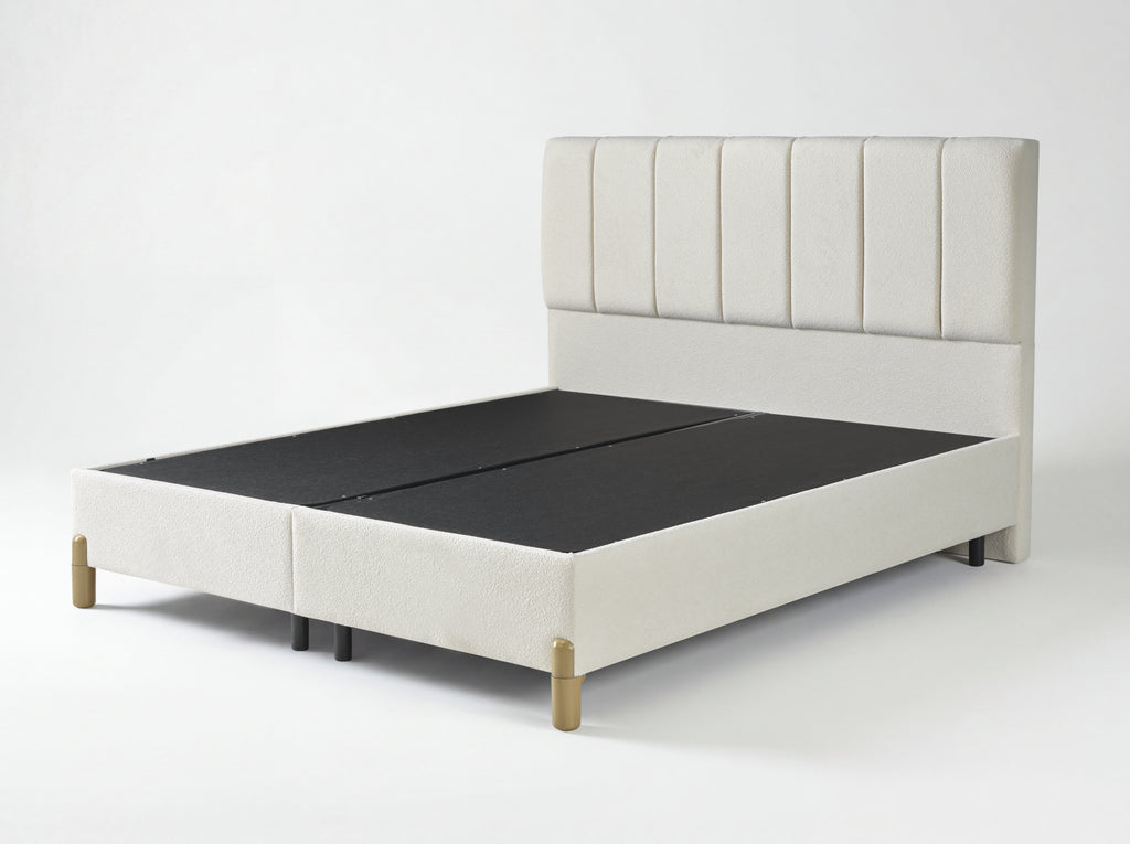 Mocha boxspring