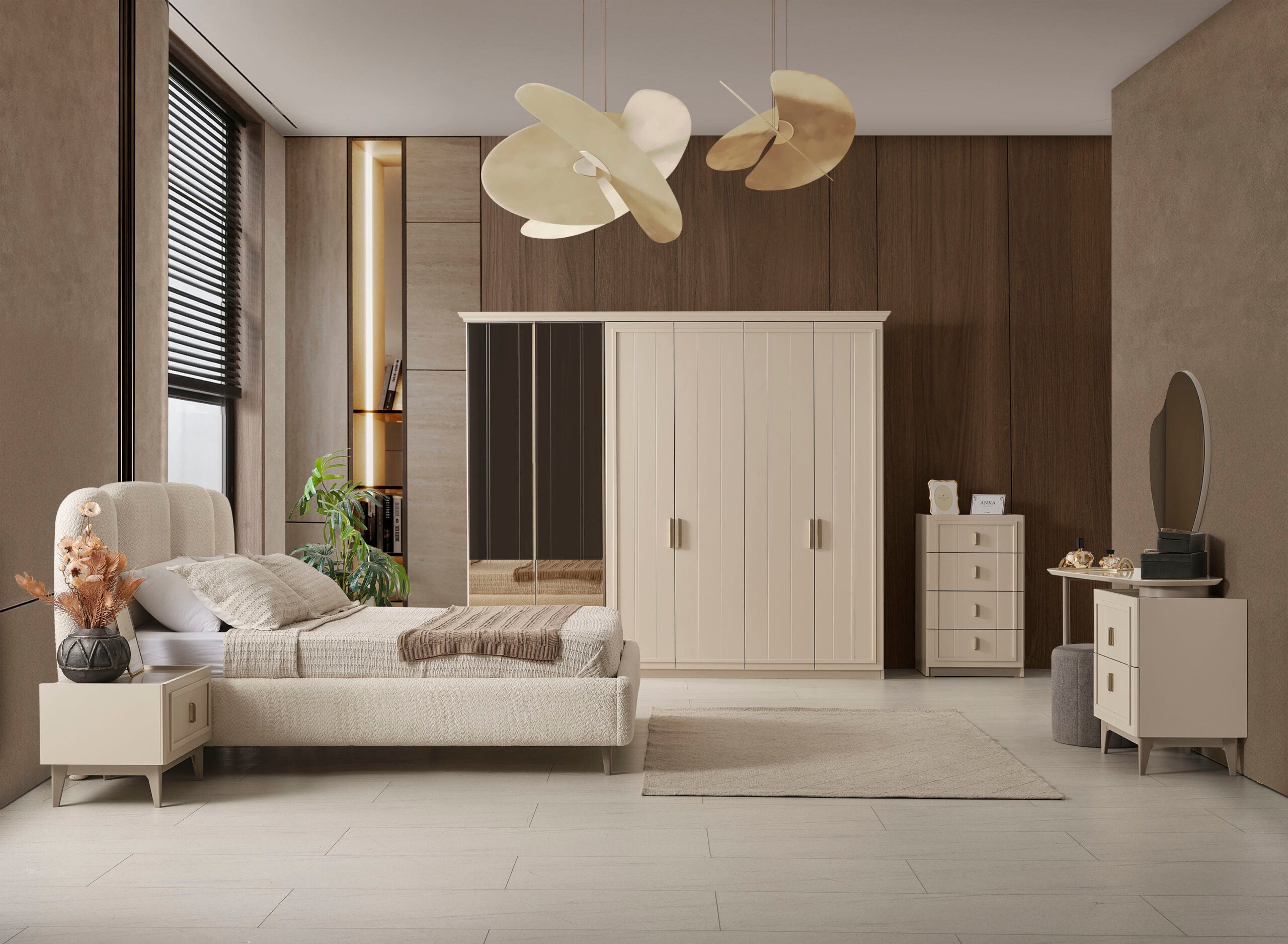 Anka Slaapkamer – Moderne Warmte met Tijdloze Elegantie