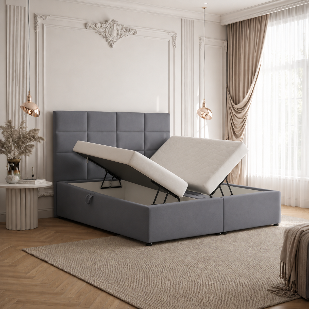 Lit Mars avec matelas et rangement