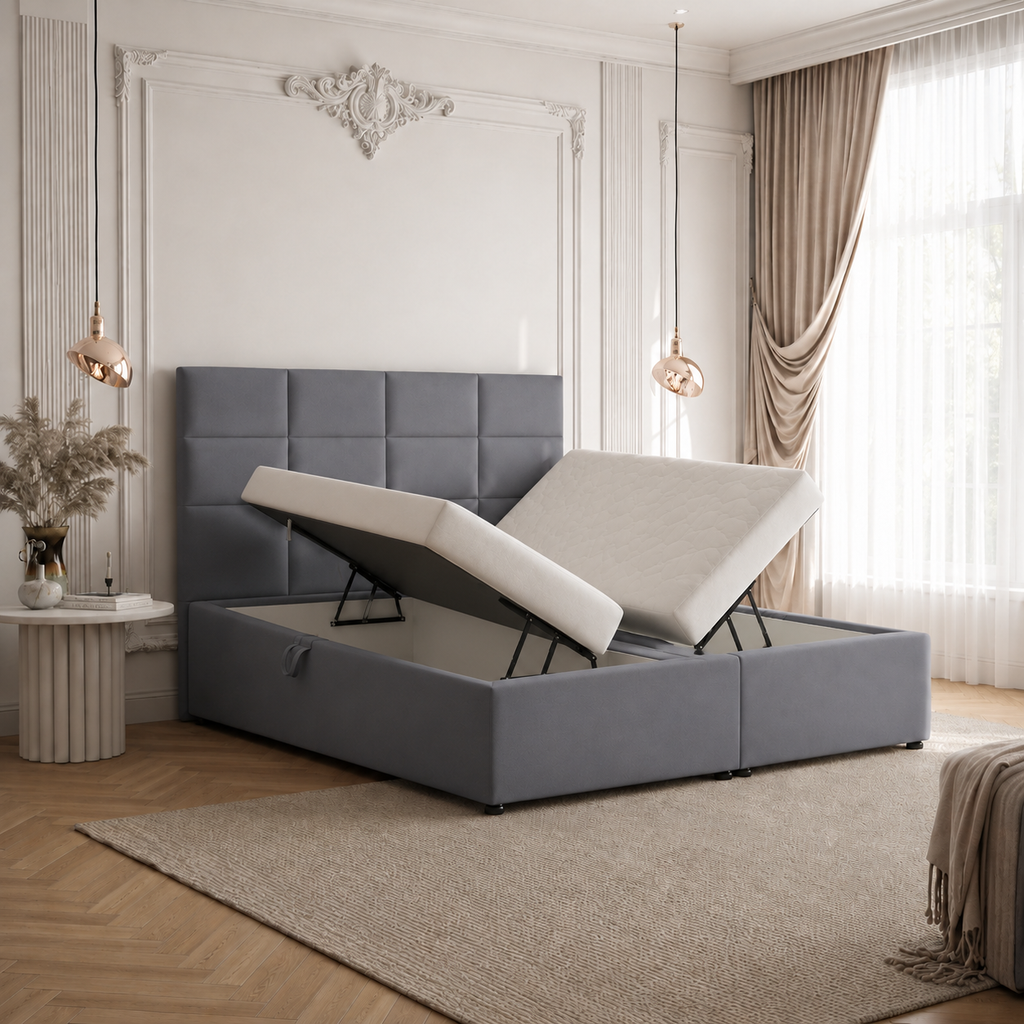 Mercury Bed met Matras en Opbergruimte