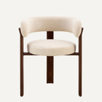 Serano Armstoel – Zacht Design met Luxe Houten Frame