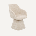 Belluna Stoel – Elegante Zacht Bouclé Designstoel